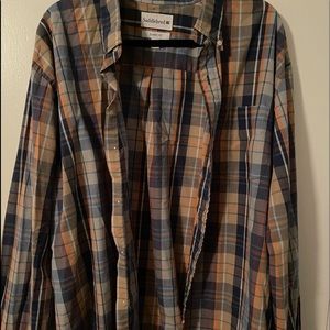 Men’s 2XL Saddlebrook Button Up